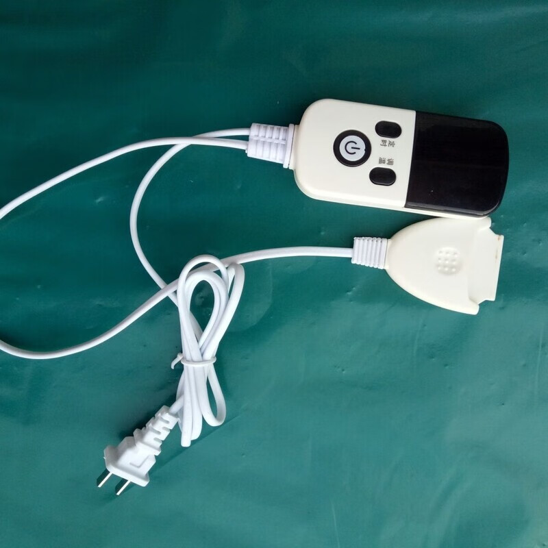 Nine-speed timer switch thermostat four-hole thermostat red bean bag plug-in high-power four-core plug-in old style 4-hole plug stepless temperature regulation high-power four-core plug-in