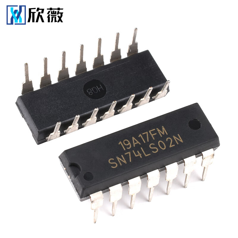 SN74LS00 01 02 03 04 05 06 07 08 09 10 11 14N chip plug-in SN74LS00 package DIP-14