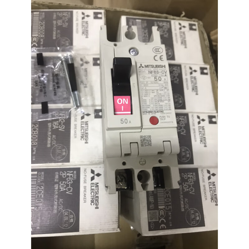 Mitsubishi MCCB plastic case circuit breaker NF63-CW CV 2p 3p 60504032A 32A 3P