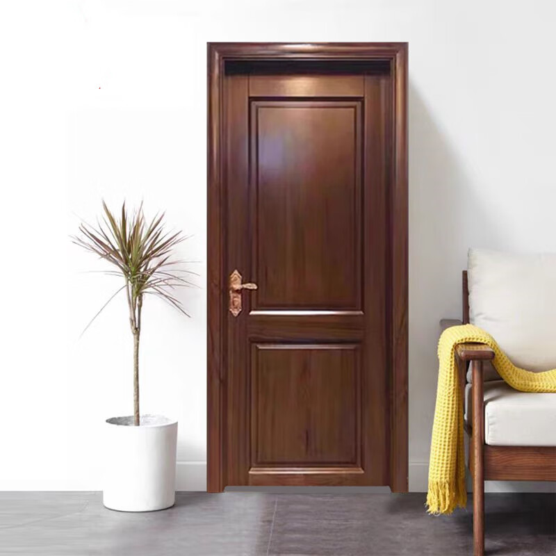 Thai oak door bedroom door painted door sliding door room door interior door solid wood door walnut log door custom rubber wood solid wood painted door 1