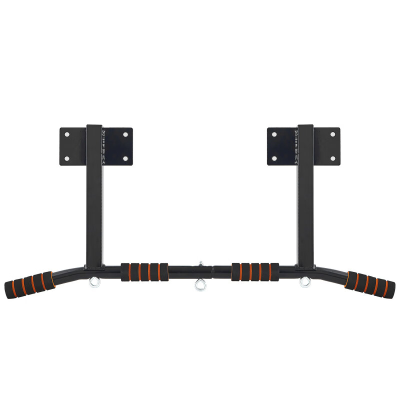 Shangqimai pull-up device home horizontal bar indoor wall-mounted thickened punched boom hanging top-mounted fixed fitness single bar side beam adjustable black