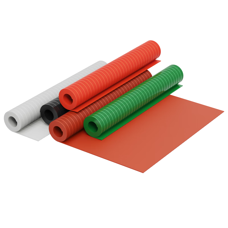 Jiang Zhiai power distribution room insulating rubber mat 10kv black insulating rubber sheet rubber high voltage insulating floor mat carpet 3/5/8mm red stripe 3mm 1m_1m voltage resistance 6KV