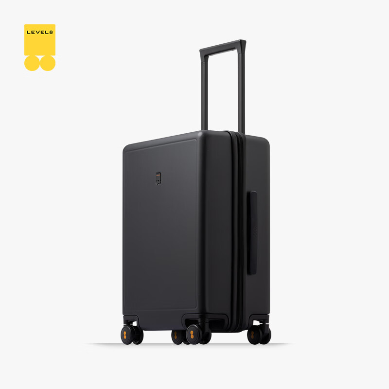 Horizon 8 (LEVEL8) Luggage Men's and Women's Coded Boarding Case 20-Inch Traveler Series PC Trolley Case Black JD.com Co-branded Model