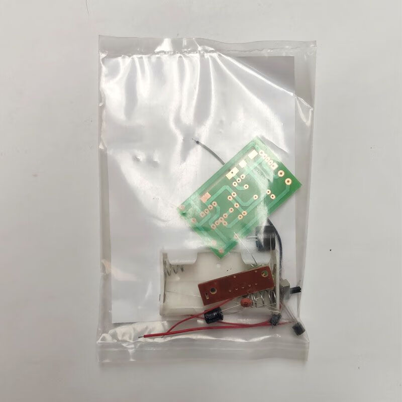 555 wire break alarm kit teaching electronic DIY experiment small production of discrete components welding assembly works 555 wire break alarm + battery + 2 meters of solder