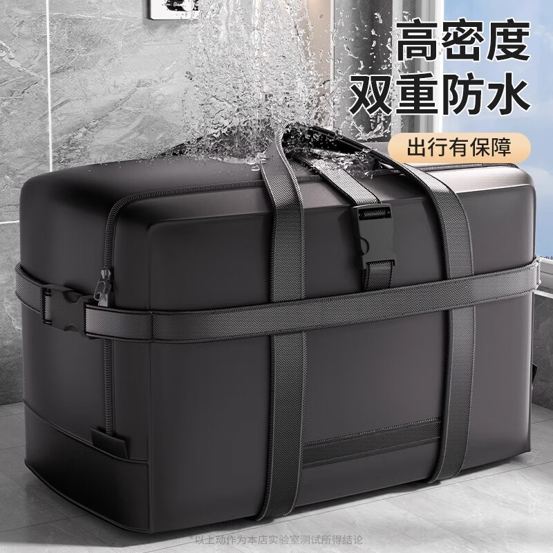 Youna Moving Packing Bag Oxford Cloth Large Capacity Quilt Storage Bag Travel Clothes Organizing Bag Luggage Bag 1 Pack Yaoye Black - Extra Large Can Hold Approximately 30 Pieces of Clothing