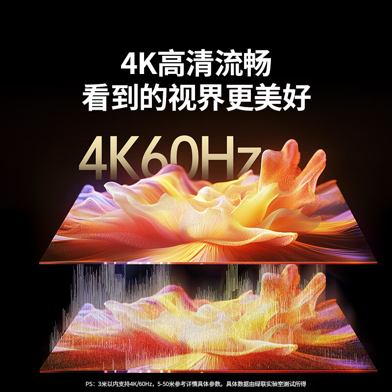 Greenlink HDMI cable version 2.0 4K digital high-definition cable 8-meter video cable engineering grade laptop set-top box connection TV projector display data connection cable 10178