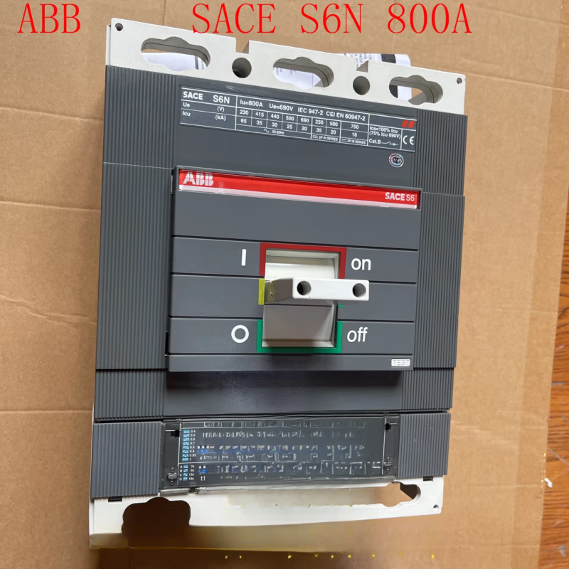 ABBS6N800 circuit breaker SACE S6N 3P 800A Stock S6N800