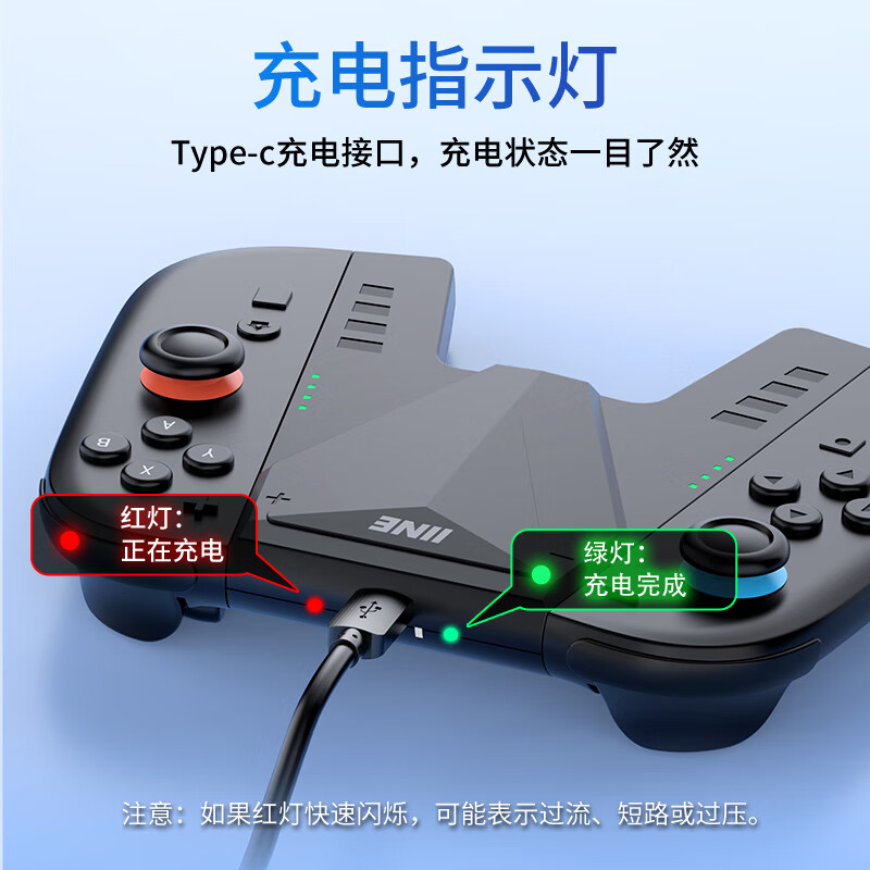 Good value for Nintendo second generation joycon handle charging base Switch2 split handle charging grip charging black NS2 generation Switch special accessory L1098