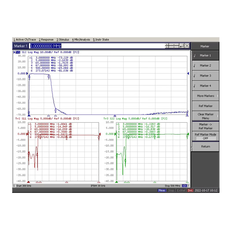 Tianbei FM frequency modulation filter SMA band pass LC filter RF filter SMA double female head 1GHZ band pass filter TB-SMA-07