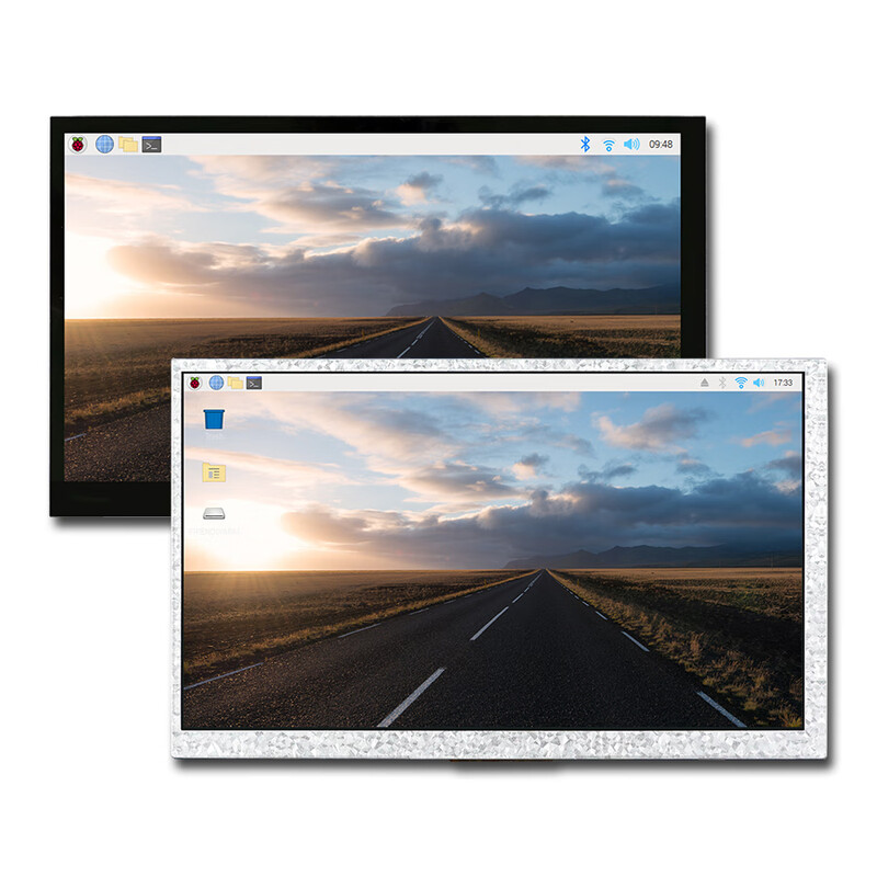Raspberry Pi IPS touch display MIPI DSI interface 3B+/4B driver-free Orange Pi 3B 4.3-inch IPS within 10 sets without touch