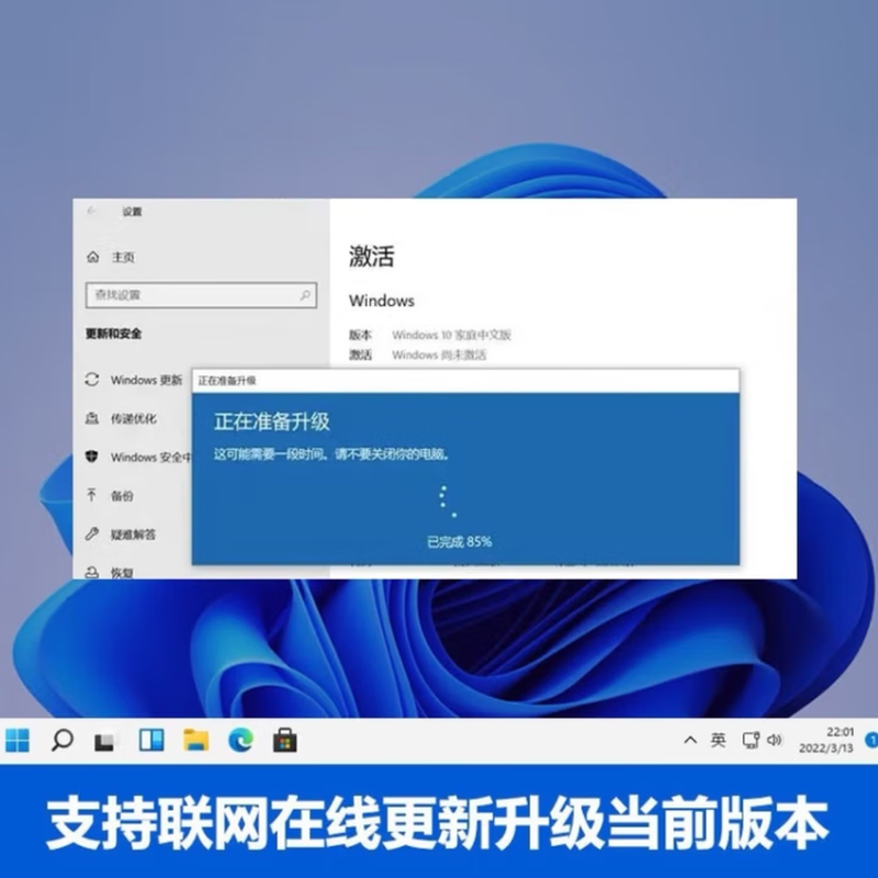 Win10 professional version genuine system win11 genuine reinstallation system USB disk windows10 activation code professional version win10 professional version-Chinese USB activation one
