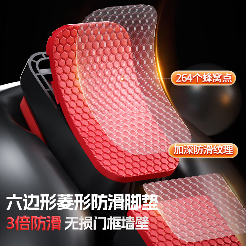 XTEP (XTEP) household horizontal bar indoor pull-up device household punch-free household door horizontal bar adult fitness equipment boom patented short style - strong load-bearing 70-100cm + hanging ring patented certification is more stable and safer. Get 10% off if you get a fake