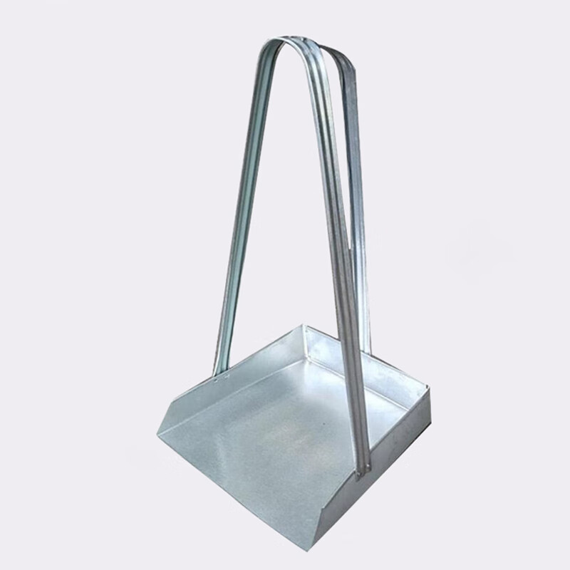 Kelibang iron dustpan, ash bucket iron stamp, thickened garbage shovel, Gaoba property dustpan, factory workshop sanitation iron stamp, outdoor shovel, large size KB3257