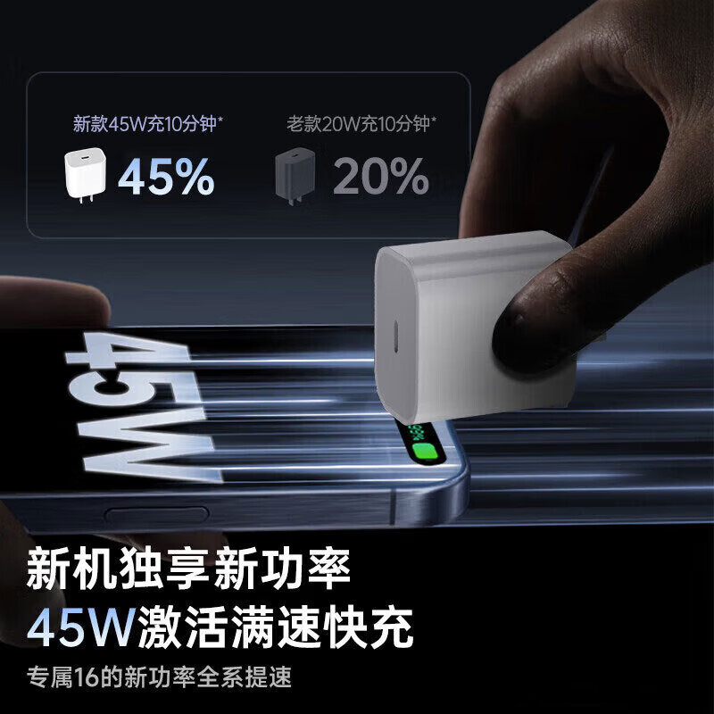 Ruiyang adapts to Apple 17 charging cable 45W fast charging set iPhone16Plus/promax/15Air original dual type-c mobile phone charger genuine charging head data cable original genuine dual C port丨60W braided fast charging cable 1.0 meters