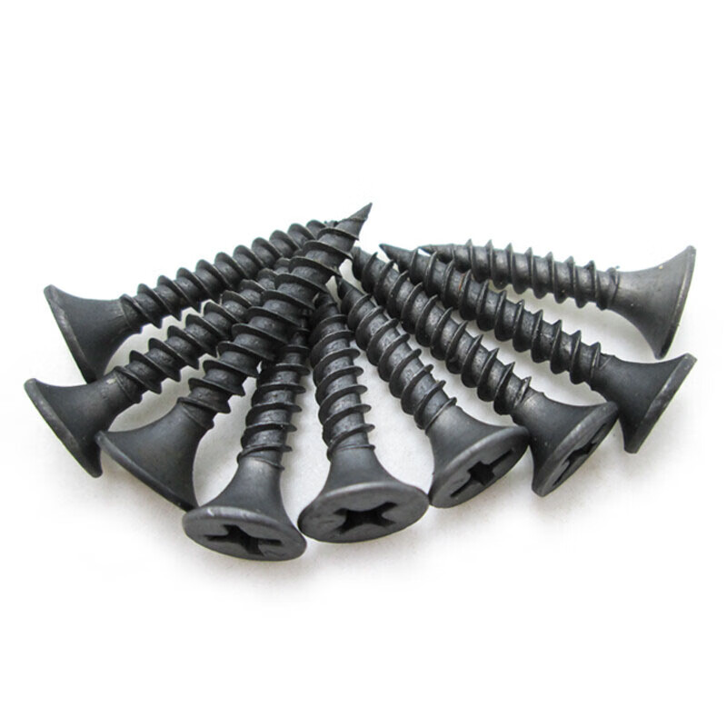 Yonglishang self-tapping screws, wall plate nails, keel self-tapping cross flat head self-tapping screws, high-strength dry wall nailing wood screws, high-strength M3.5*16 (100 pieces)