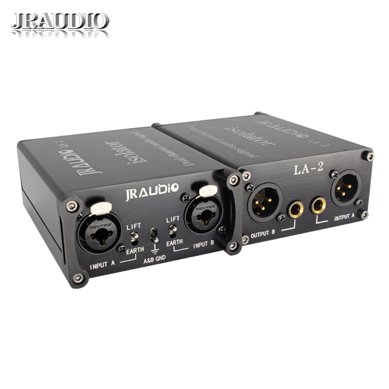 LA-2L common ground audio isolator, audio noise filter, audio current sound eliminator LA-2L common ground audio isolator, audio noise filter, audio current