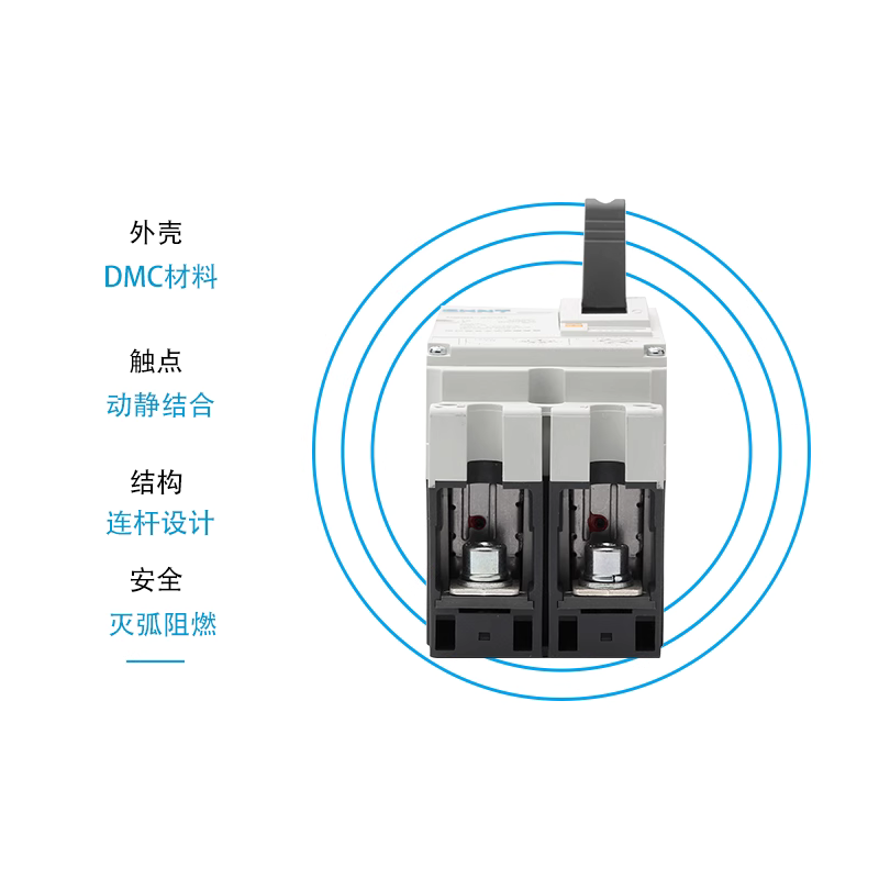 Chint molded case circuit breaker NM8N-125C 250C air switch 3P 4P 80A 100A 125A250A 200A 4p