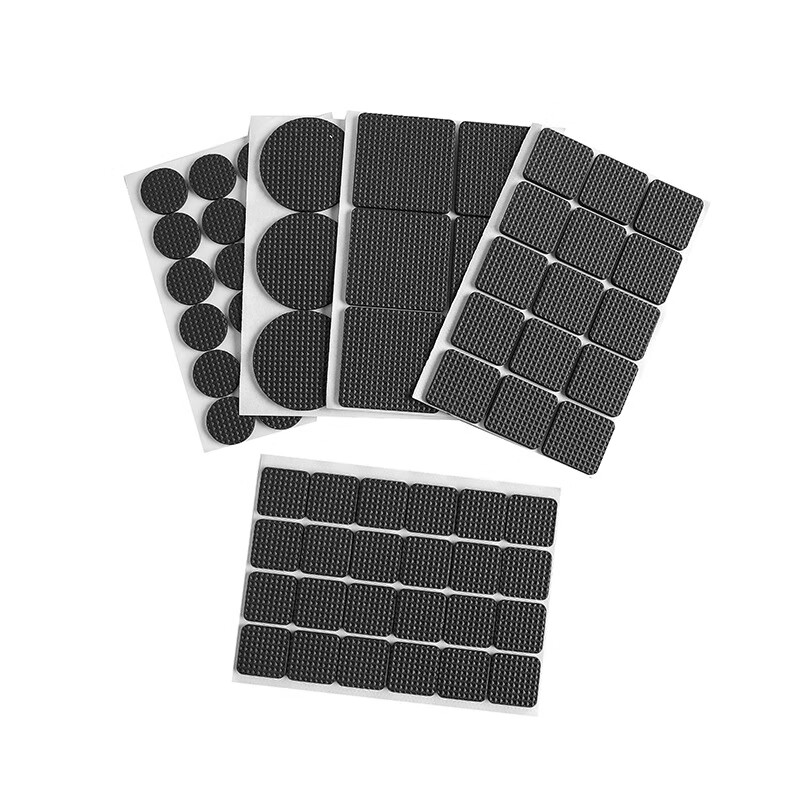 Solid wood coffee table, tea tray, foot pad, tea table, large table, furniture, chair, self-adhesive plastic round gasket, 2.7cm round, 30 pieces, no specifications