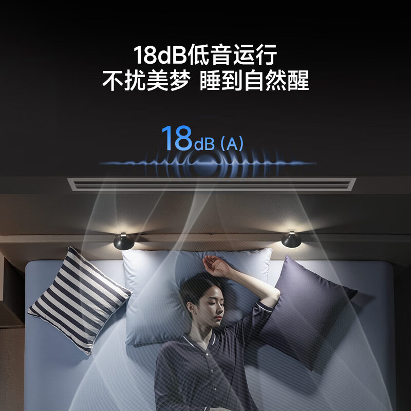 Haier central air conditioner, one to four, multi-split, one to three, full DC variable frequency, first level energy efficiency, household central air conditioner, one to two/one to five/one to six, Yunshu Pro+ 5 HP, two bedrooms and one living room, 80-110 - Consult customer service for discounts