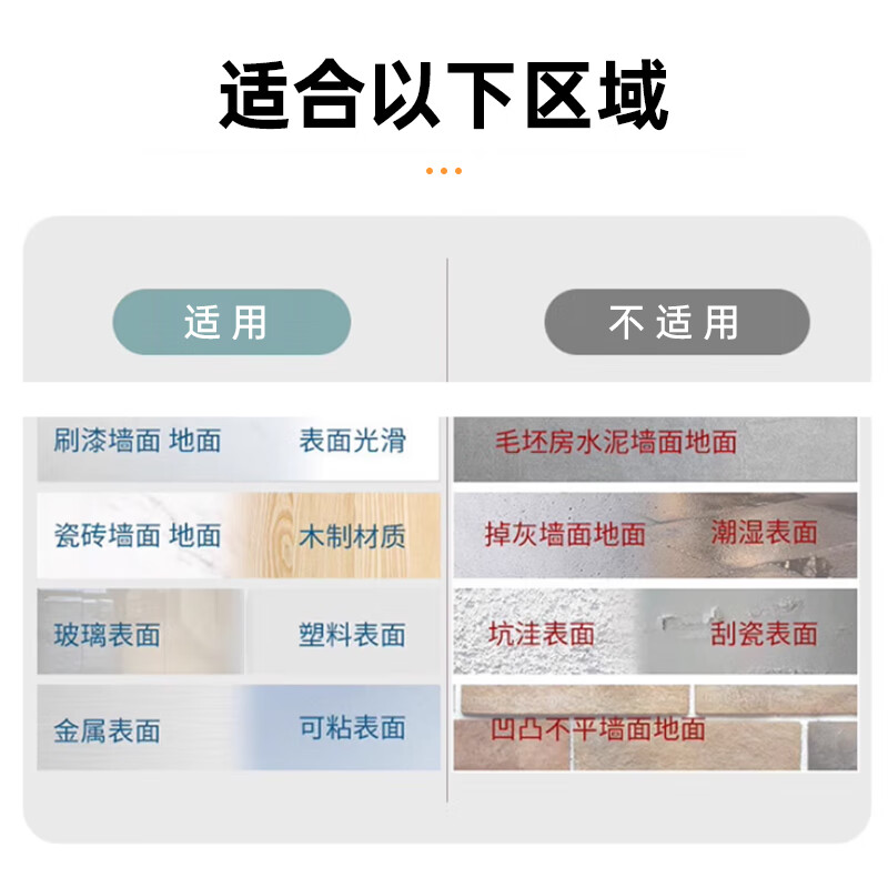 Haoskop positioning stickers (3*1cm) 100 yellow 5S6S on-site management identification stickers 5S floor stickers desk four corner marking stickers L-shaped