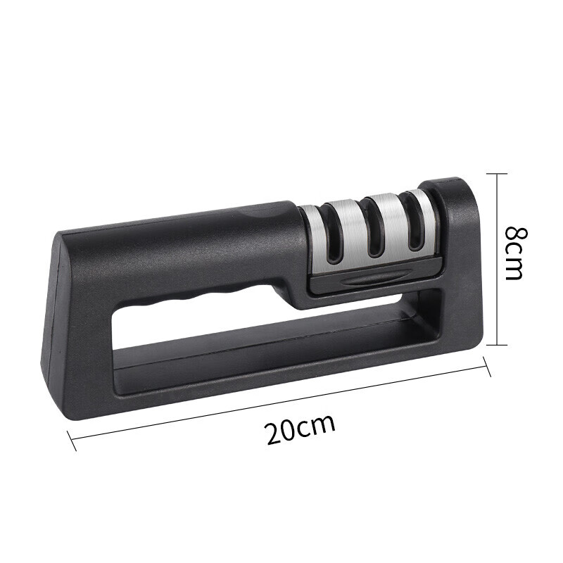 Baijie quick knife sharpener artifact multi-functional household whetstone kitchen knife scissors three-stage sharpening rod special tool