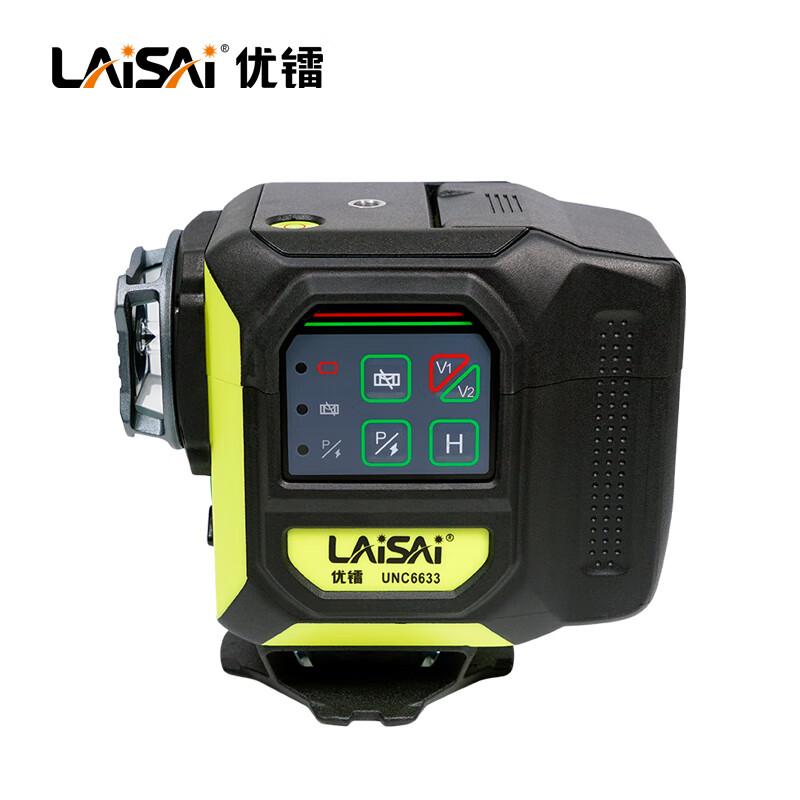 Laisai Laser Excellent Radium UNC6633 two-color 12-ray infrared level meter high-precision strong light thin line automatic leveling water meter UNC6633 standard