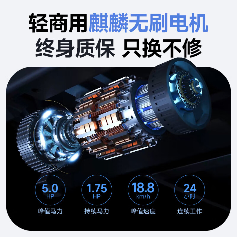 YPOO Marathon Treadmill for Home Use with Climbing High-End Gym Shock Absorption Intelligent Sports Equipment M5 MAX Marathon Ultra Mountaineering Edition-21.5-inch Color Screen/22 All-Terrain Large Slope