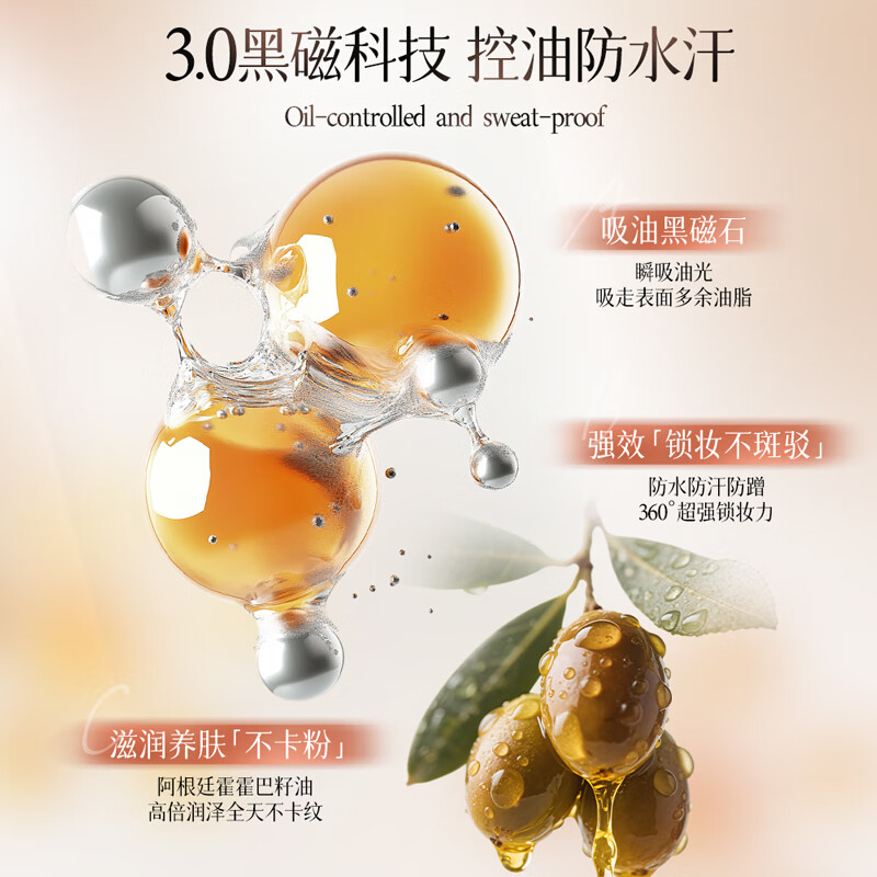 Korean herbal grain loose powder for men and women, light and translucent oil-controlling makeup-setting concealer, waterproof and sweat-proof, non-removing makeup, oily skin water-based makeup setting powder, versatile white