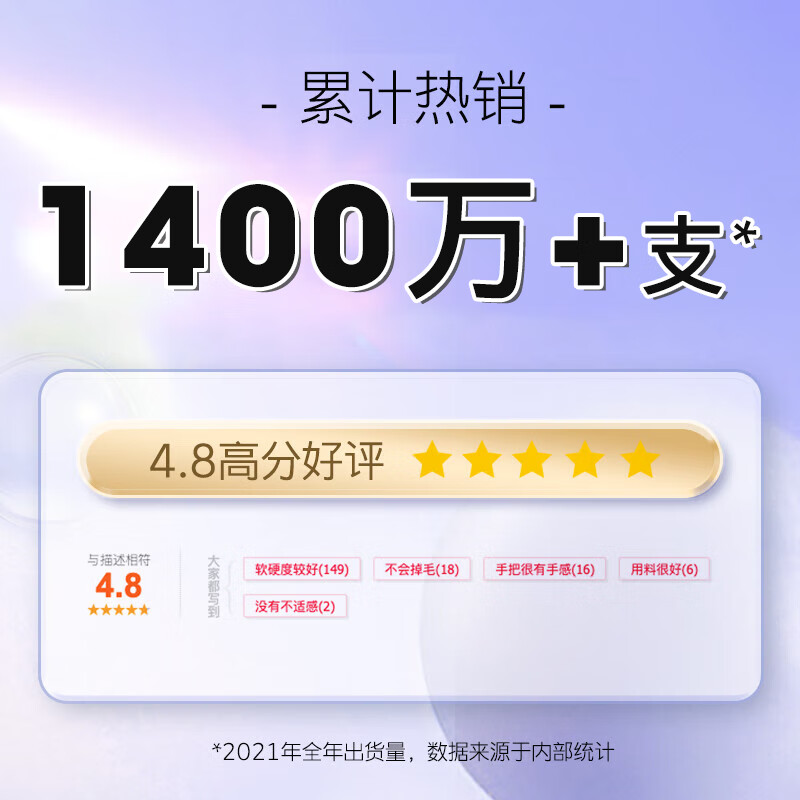 Shuke Binchotan soft-bristle toothbrush 10 pack to remove odor and freshen breath adult toothbrush family pack new and old random