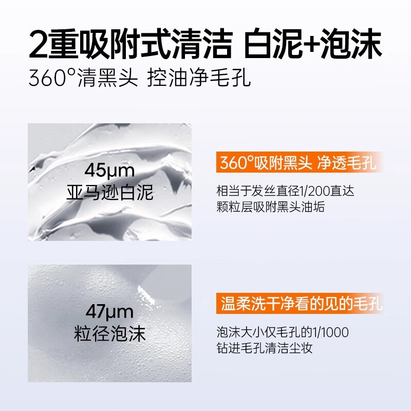 Xueling Fei Black Gold Amino Acid Facial Cleanser 100g Deep Cleansing Oil Control Moisturizing Men and Women Sensitive Skin Does Not Dry Out