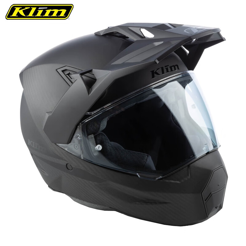 KLIM X1 Alpha rally helmet motorcycle helmet motorcycle ADV off-road carbon fiber full-face helmet new X1 Alpha matte black XXL