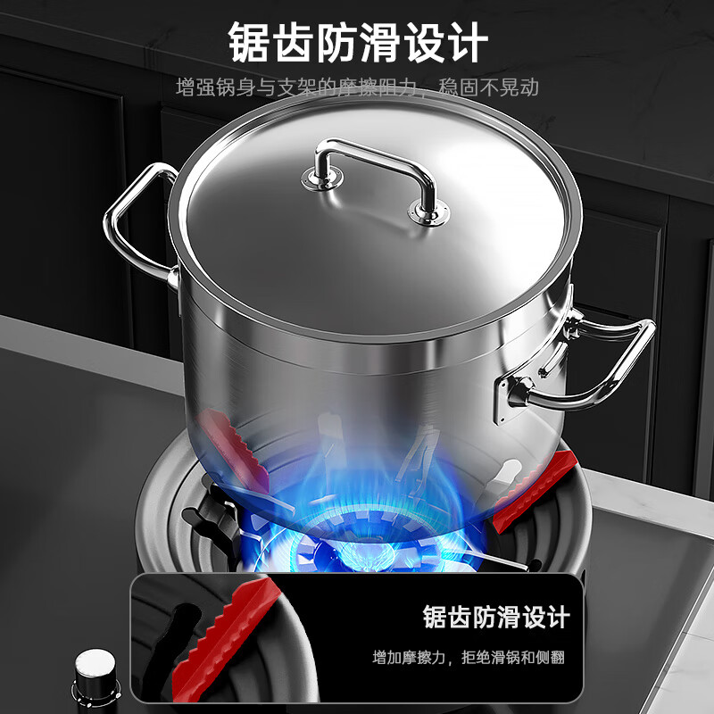 JCZS German brand gas stove bracket gas stove fire cover household windproof cover anti-slip windproof energy-saving fire cover four-claw universal (2 pieces) double anti-slip/windproof