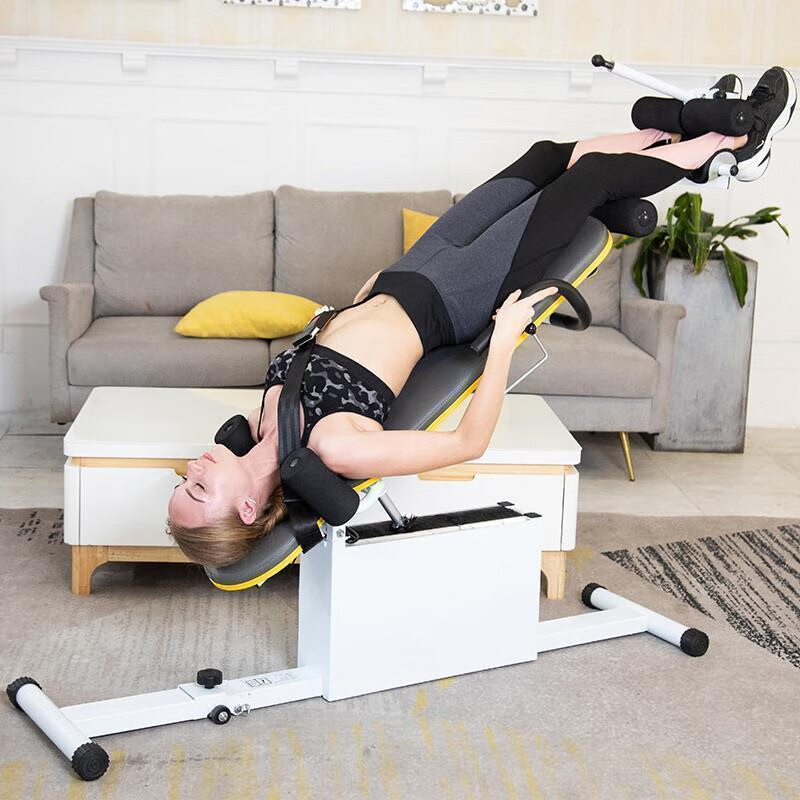 Dad Yao's high-end quality inversion machine, inversion machine, household electric human body growth and heightening stretching artifact, cervical and lumbar intervertebral disc traction, electric inversion (single function)