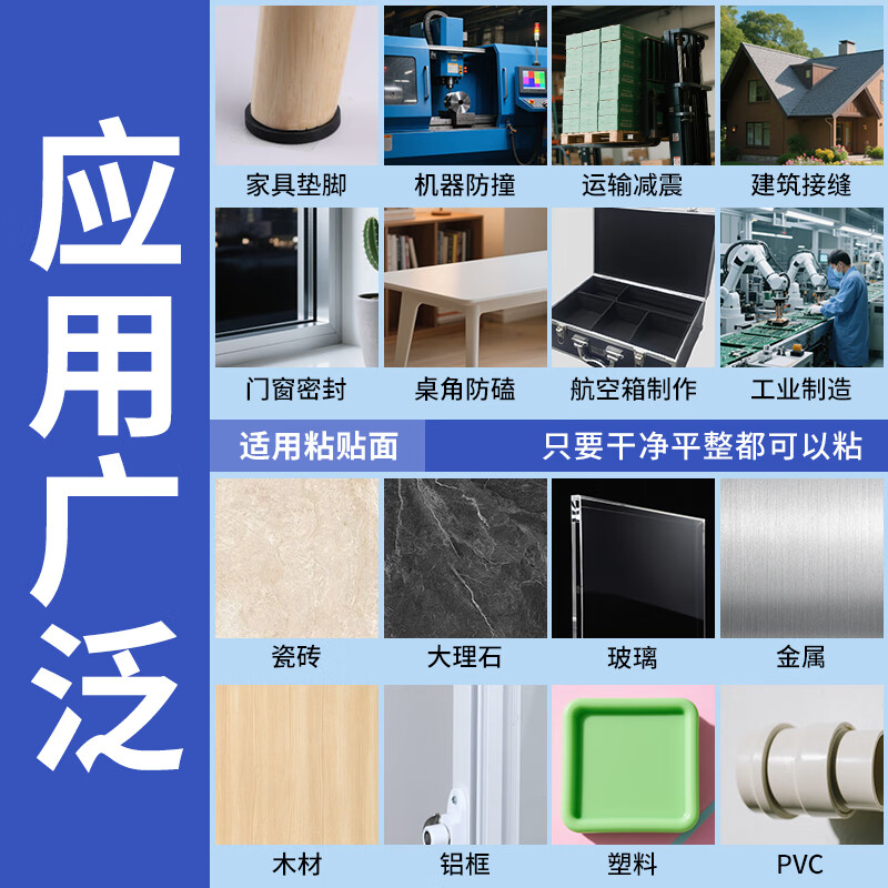 Mileqi eva sponge gasket waterproof anti-slip high elastic foam board shock absorption buffer non-slip wear-resistant foam board self-adhesive adhesive sealing board high-density anti-collision sound insulation cotton adhesive eva board 1 meter * 1 meter 1 piece 5mm thick