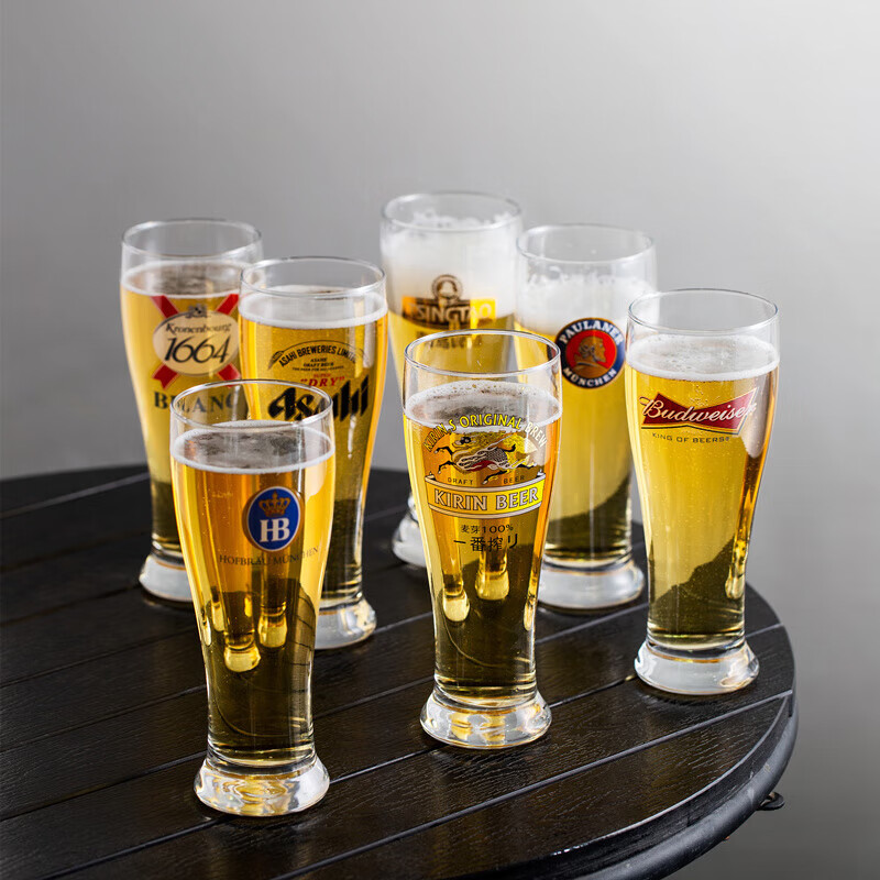 Panxudou 1664 beer cup Asahi beer cup craft Kirin wine cup Tsingtao beer cup German beer cup gold Asahi beer cup