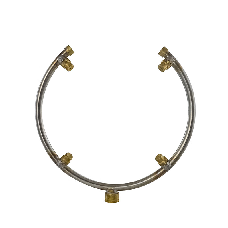 Wen Yijia ring-shaped multi-nozzle electric knapsack sprayer grape atomizing nozzle trunk whitening agent open nozzle D type six-nozzle opening