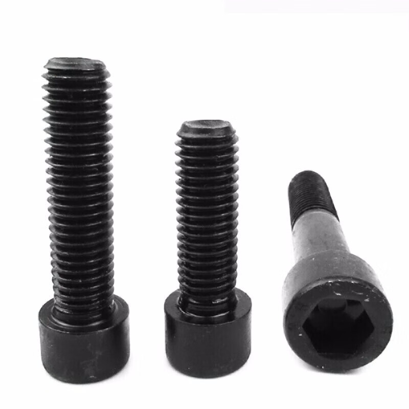 Jishuo high strength 8.8 grade black hexagon socket bolt M16/18/20/22/24/30 high strength hexagon socket screw M20*200 1 piece