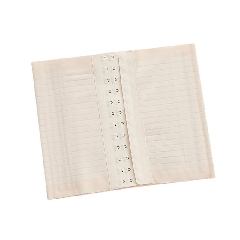 Waist corset and abdominal belt for women's sports and fitness postpartum body shaping and abdominal belt summer thin black M