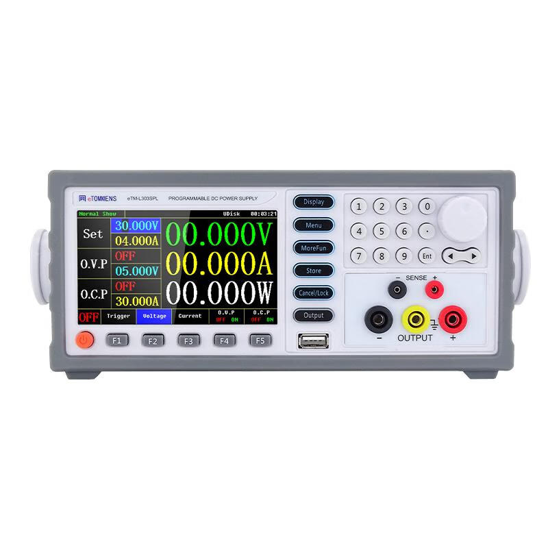 Huaiman high-precision adjustable DC power supply constant voltage constant current linear voltage stabilization programmable 56-bit display eTM-L1503SPL (150V3A-five-bit linear) including 13% special ticket