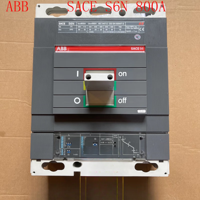ABBS6N800 circuit breaker SACE S6N 3P 800A Stock S6N800