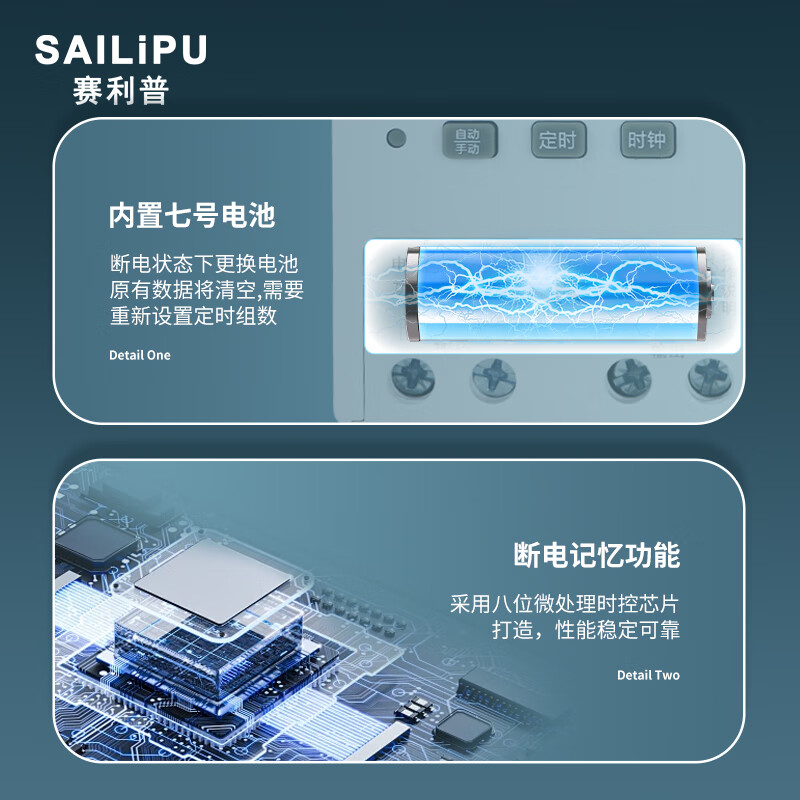 SAILiPU time control switch timer KG316T microcomputer time switch socket door billboard street light fully automatic 220V time cycle controller 10A