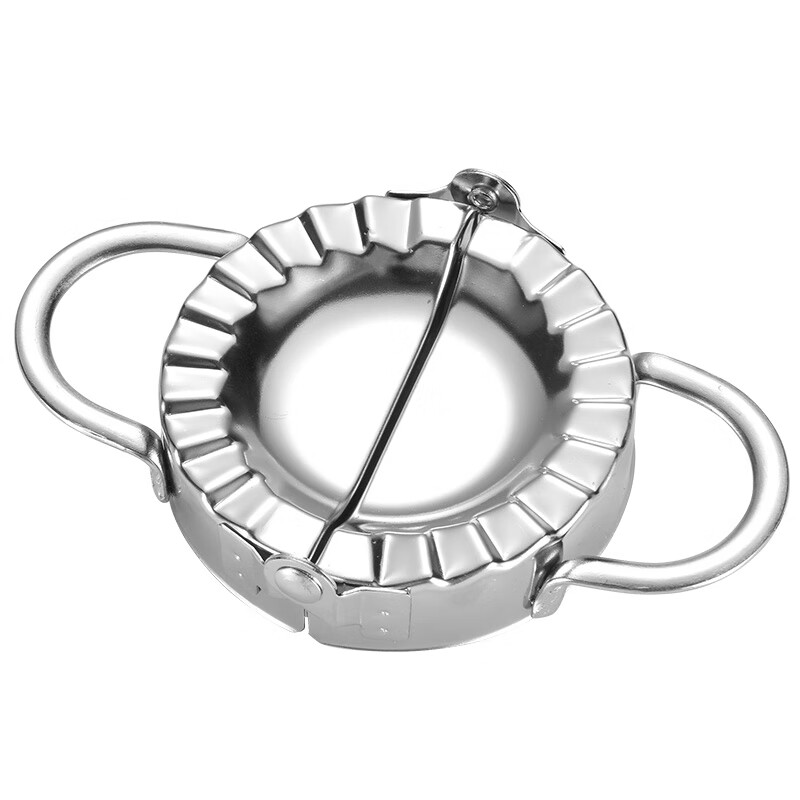 Sartini dumpling artifact tool household stainless steel manual reamer to pinch dumpling skin twist flower-shaped dumpling mold small size commercially purchased dumpling skin full 304