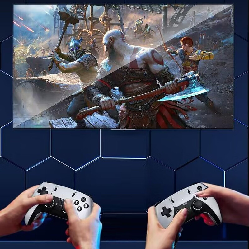 Time Cat Game Console with TV 2025 New Home Game Console Wireless Game Controller Double Joystick TV Game Console 40,000 Types High-end Version 128g Game Box