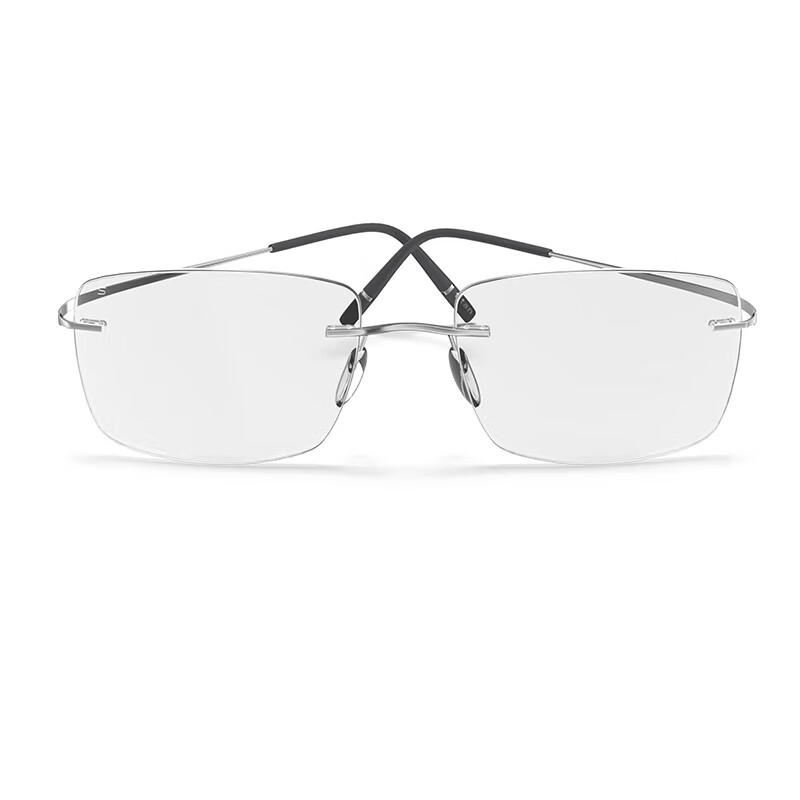 Silhouette glasses frame rimless high-tech titanium frame Wei Daxun same style for men and women optically wearable myopia glasses frame 5599GH