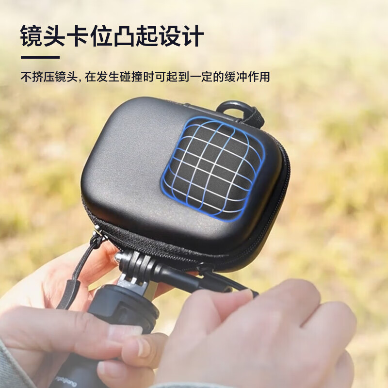 Insta360 Ace Pro2 Storage Bag Sports Camera Mini Storage Bag Street Photography Set Storage Box 360Ace/GoPro Universal Portable Single Camera Bag Accessories 360Ace Pro2 Body Bag (comes with carabiner) SF/JD Quick Release