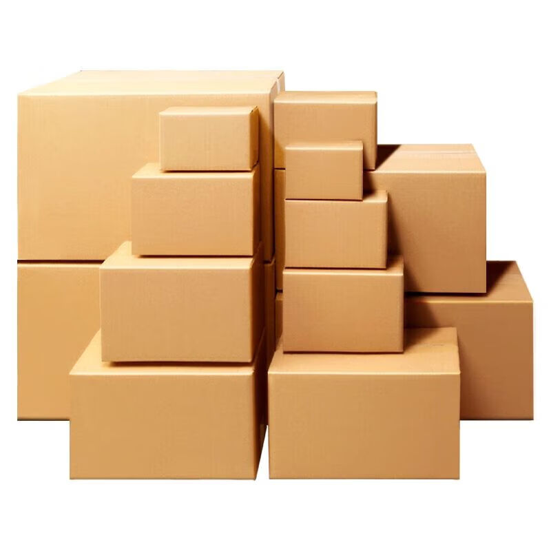 Customized thickened large and small cardboard boxes wholesale express packaging cartons postal 12 wrapping paper 3 layers extra hard No. 5 (290mmx170mmx190mm)
