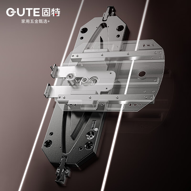 Goode 360-degree rotating cabinet folding right-angle hidden corner cabinet kitchen cabinet wine cabinet multi-functional hardware track accessories 360-degree rotating cabinet full set of accessories