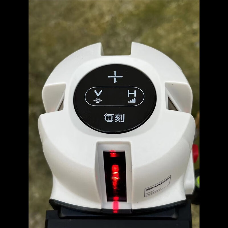 Level meter with 2/5 lines of green light per tick, outdoor strong flash, high-precision laser fully automatic line casting instrument for Anping engineering, long battery life/high precision/light - 2 lines of red light per tick_