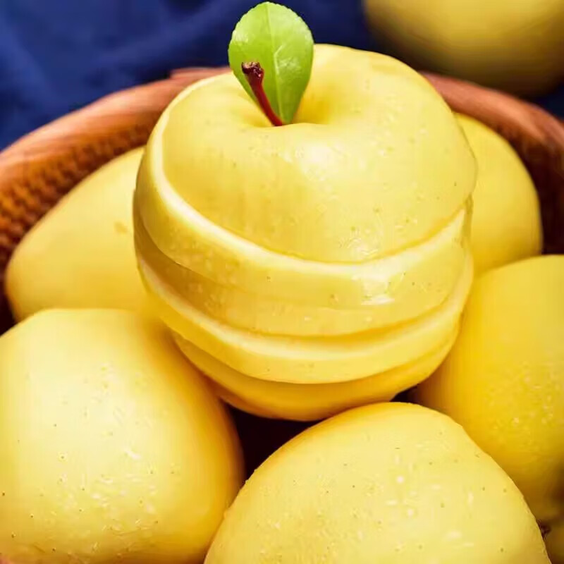 Authentic Huang Yuan Shuai Apple Fresh Fruit Seasonal Baby Noodles Golden Shuai Yellow Banana 9 Jin Whole Box 9 Jin Pack 80mm-85mm