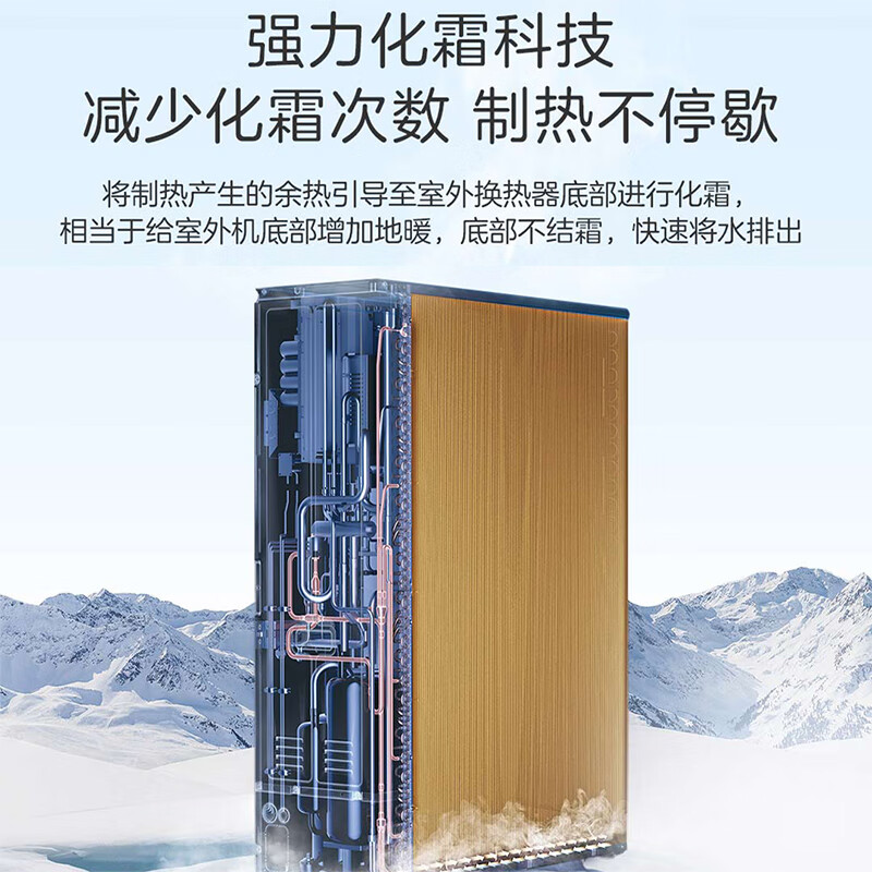 Produced by Haier Smart Home, Haier inverter central air conditioner multi-split 5 HP first class energy efficiency one to four embedded household central air conditioner Yuanqi large 6 HP / first class energy efficiency one to six (double fan)